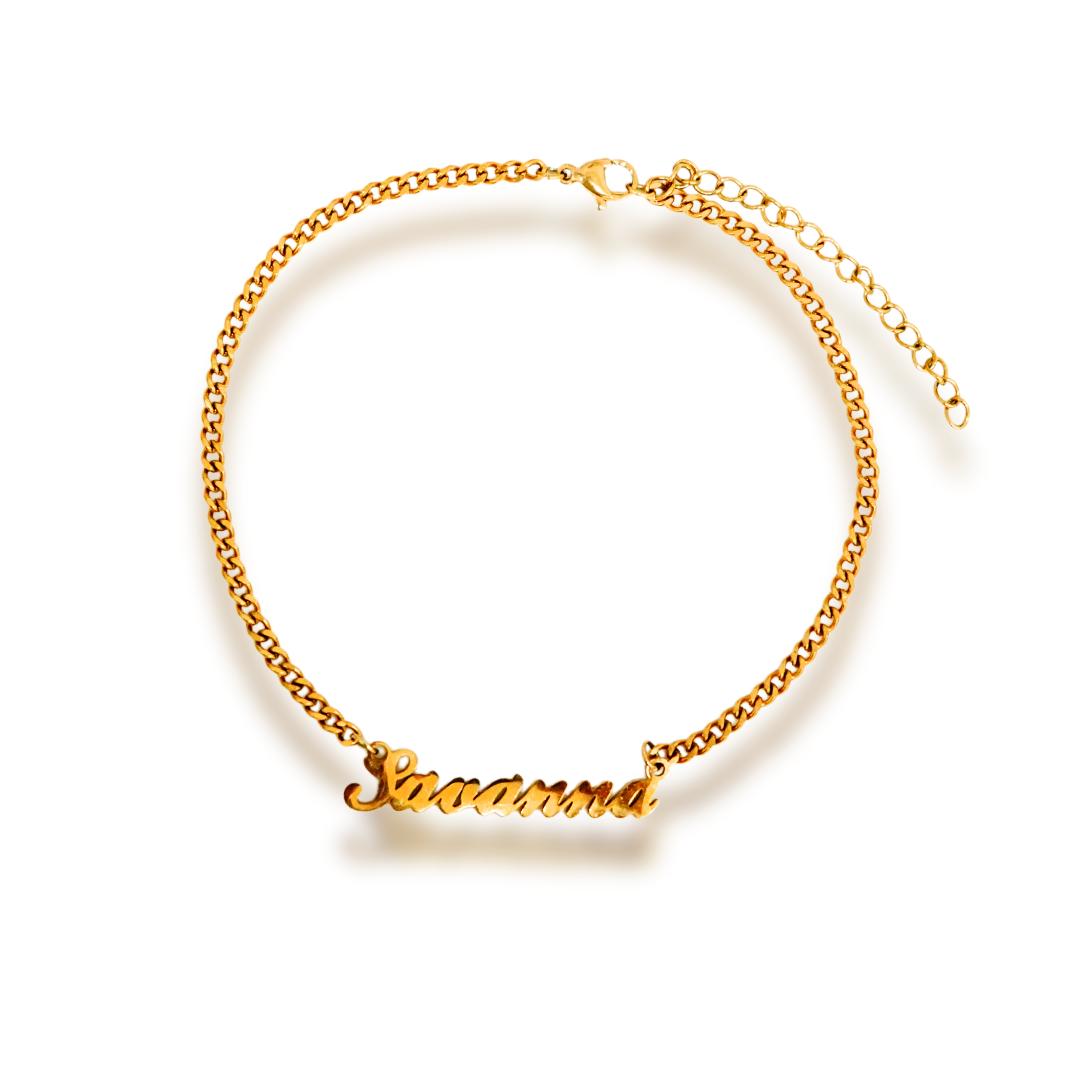 Custom Name Anklet