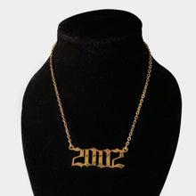 Load image into Gallery viewer, Birth Year Custom Necklace Ogjewelry.ca
