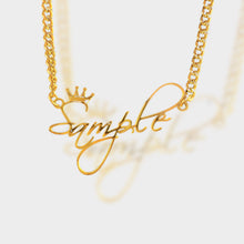 Load image into Gallery viewer, Script Custom Name Necklace Ogjewelry.ca
