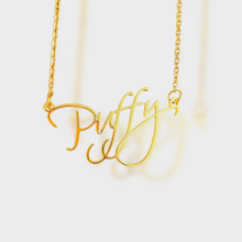 Load image into Gallery viewer, Script Name Necklace
