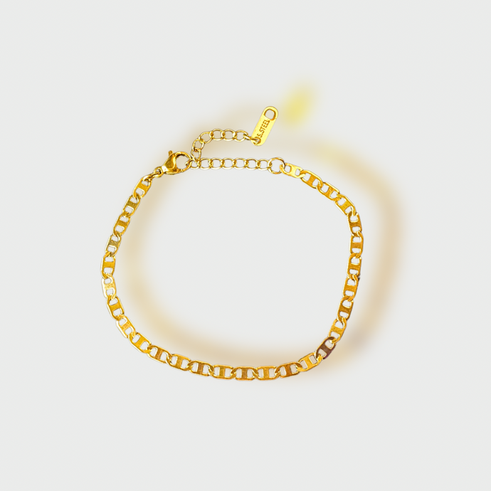 Flat Mariner Chain Bracelet