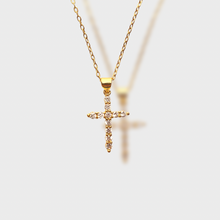 Load image into Gallery viewer, Bling Cross Necklace
