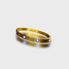 Load image into Gallery viewer, Evil Eye Cuff Bangle
