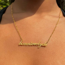 Load image into Gallery viewer, Custom Double Name Necklace
