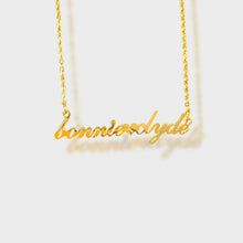 Load image into Gallery viewer, Custom Double Name Necklace

