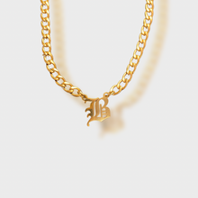 Load image into Gallery viewer, Initial Cuban Link Necklace
