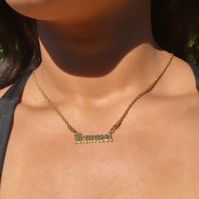 Load image into Gallery viewer, Royal Singapore Chain Name Necklace
