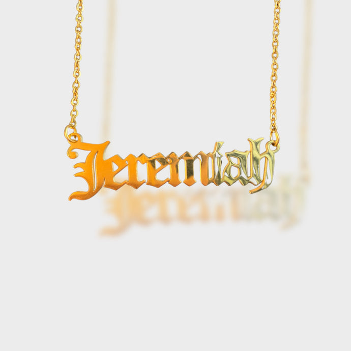 Royal Name Necklace