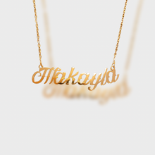 Load image into Gallery viewer, Rose Name Necklace
