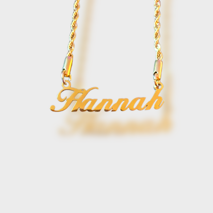 Primal Singapore Chain Name Necklace