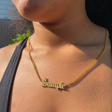 Load image into Gallery viewer, Royal Cuban Link Name Necklace
